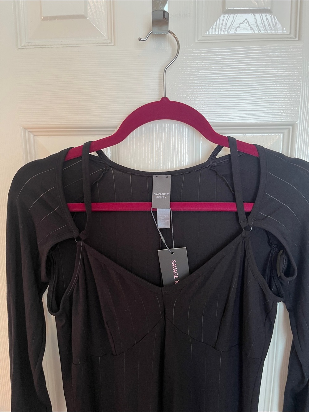 NWT Savage X Fenty Sleek Stitch Jumpsuit - Picture 4 of 15